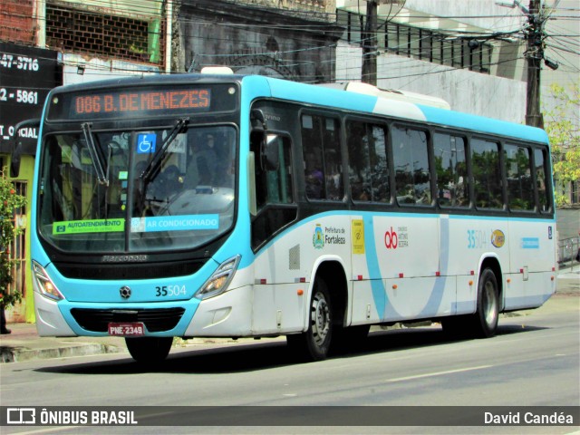 Rota Sol > Vega Transporte Urbano 35504 na cidade de Fortaleza, Ceará, Brasil, por David Candéa. ID da foto: 11882534.