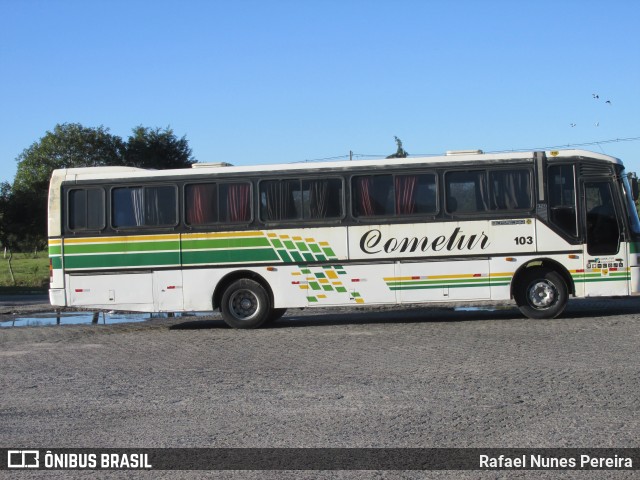 Cometur Transportes 103 na cidade de Pelotas, Rio Grande do Sul, Brasil, por Rafael Nunes Pereira. ID da foto: 11882931.