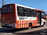 Lidertrans Mobilidade Urbana 20524 na cidade de Novo Gama, Goiás, Brasil, por Everton Lira. ID da foto: :id.