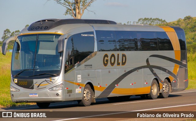 Gold Turismo e Fretamento 3000 na cidade de Porangaba, São Paulo, Brasil, por Fabiano de Oliveira Prado. ID da foto: 11835462.