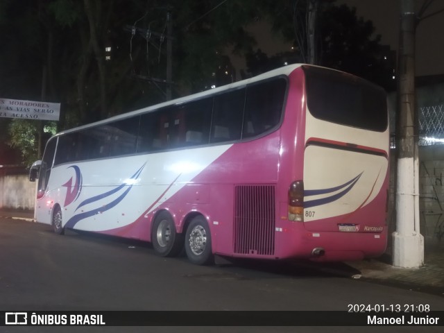 Ônibus Particulares 807 na cidade de São Paulo, São Paulo, Brasil, por Manoel Junior. ID da foto: 11836348.