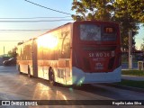 STU Santiago Transporte Urbano SKWD16 na cidade de Puente Alto, Cordillera, Metropolitana de Santiago, Chile, por Rogelio Labra Silva. ID da foto: :id.