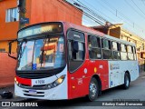 Pêssego Transportes 4 7050 na cidade de São Paulo, São Paulo, Brasil, por Rikelmy Godoi Damaceno. ID da foto: :id.