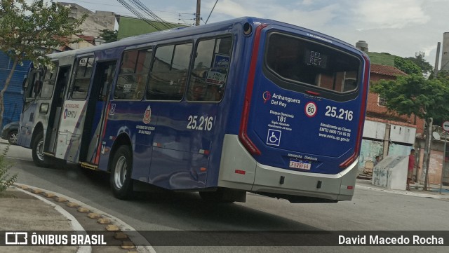 Del Rey Transportes 25.216 na cidade de Carapicuíba, São Paulo, Brasil, por David Macedo Rocha. ID da foto: 11883846.