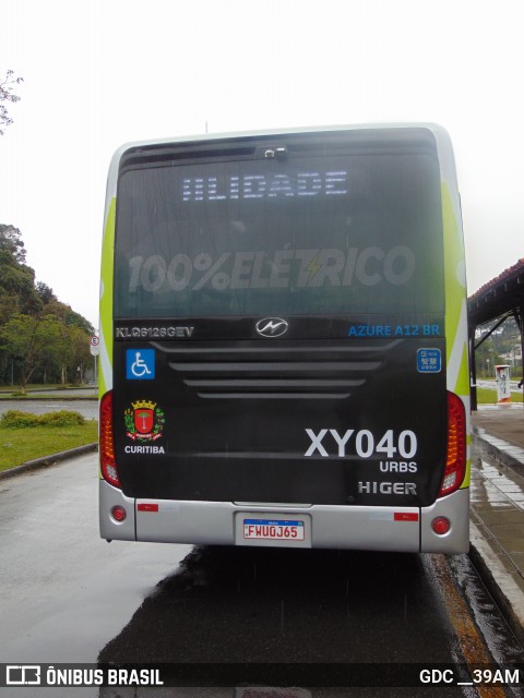 Auto Viação Redentor XY040 na cidade de Curitiba, Paraná, Brasil, por GDC __39AM. ID da foto: 11887325.