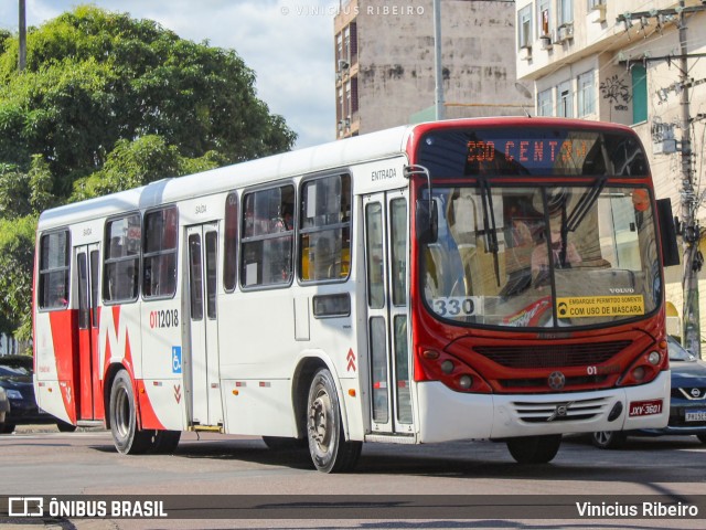 Rondônia Transportes 0112018 na cidade de Manaus, Amazonas, Brasil, por Vinicius Ribeiro. ID da foto: 11887156.