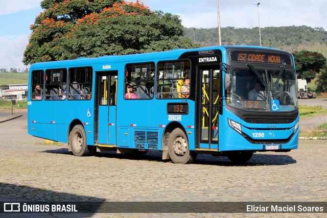 Enscon Viação 1250 na cidade de João Monlevade, Minas Gerais, Brasil, por Eliziar Maciel Soares. ID da foto: 11888496.