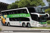 Empresa União de Transportes 4185 na cidade de Florianópolis, Santa Catarina, Brasil, por Jovani Cecchin. ID da foto: :id.