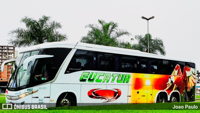 Eucatur - Empresa União Cascavel de Transportes e Turismo 4937 na cidade de Toledo, Paraná, Brasil, por Joao Paulo. ID da foto: 11889912.