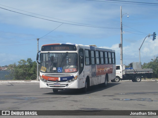 Capital Transportes 8316 na cidade de Aracaju, Sergipe, Brasil, por Jonathan Silva. ID da foto: 11889124.