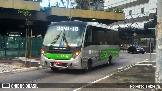 Transcooper > Norte Buss 1 6143 na cidade de São Paulo, São Paulo, Brasil, por Roberto Teixeira. ID da foto: 11890310.