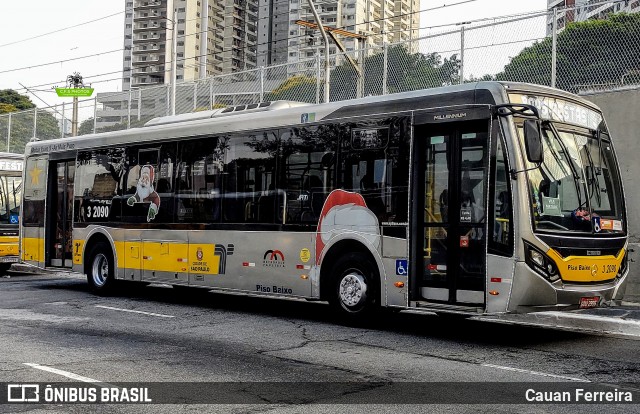Viação Metrópole Paulista - Zona Leste 3 2090 na cidade de São Paulo, São Paulo, Brasil, por Cauan Ferreira. ID da foto: 11889824.