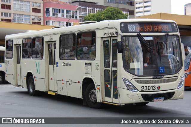 Viação Colombo 23013 na cidade de Curitiba, Paraná, Brasil, por José Augusto de Souza Oliveira. ID da foto: 11890702.