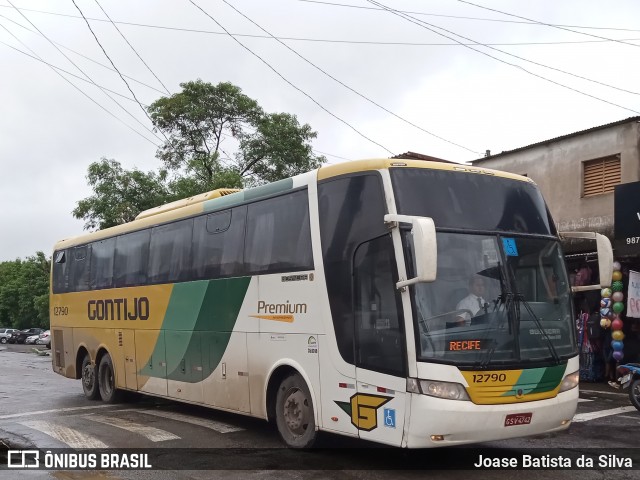 Empresa Gontijo de Transportes 12790 na cidade de Coronel Fabriciano, Minas Gerais, Brasil, por Joase Batista da Silva. ID da foto: 11889917.