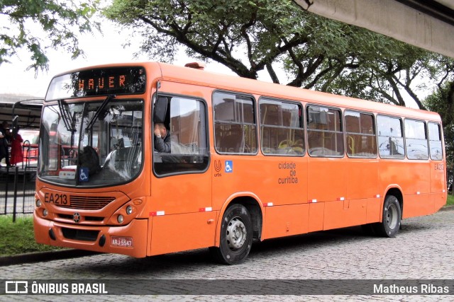 Auto Viação São José dos Pinhais EA213 na cidade de Curitiba, Paraná, Brasil, por Matheus Ribas. ID da foto: 11890973.