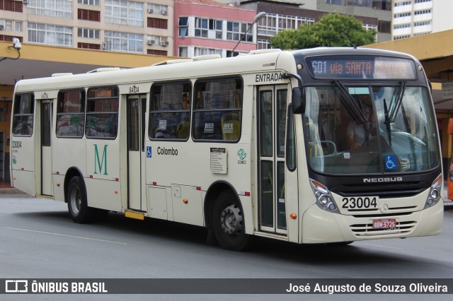 Viação Colombo 23004 na cidade de Curitiba, Paraná, Brasil, por José Augusto de Souza Oliveira. ID da foto: 11890685.