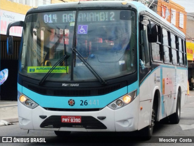 Maraponga Transportes 26441 na cidade de Fortaleza, Ceará, Brasil, por Wescley  Costa. ID da foto: 11890422.
