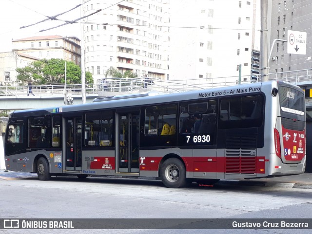 Viação Gatusa Transportes Urbanos 7 6930 na cidade de São Paulo, São Paulo, Brasil, por Gustavo Cruz Bezerra. ID da foto: 11890316.