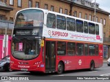 Metrobus WVL338 na cidade de Kingston upon Thames, Surrey, Inglaterra, por Fábio Takahashi Tanniguchi. ID da foto: :id.
