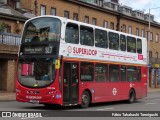 Metrobus WVL334 na cidade de Kingston upon Thames, Surrey, Inglaterra, por Fábio Takahashi Tanniguchi. ID da foto: :id.