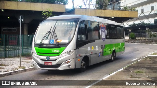 Transcooper > Norte Buss 1 6160 na cidade de São Paulo, São Paulo, Brasil, por Roberto Teixeira. ID da foto: 11892880.
