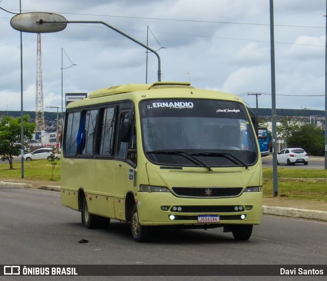 Ernandio Transportes 6884 na cidade de Vitória da Conquista, Bahia, Brasil, por Davi Santos. ID da foto: 11892856.
