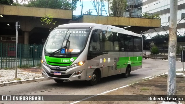 Transcooper > Norte Buss 1 6107 na cidade de São Paulo, São Paulo, Brasil, por Roberto Teixeira. ID da foto: 11892934.