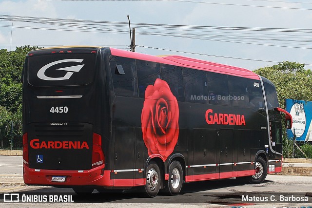 Expresso Gardenia 4450 na cidade de Pouso Alegre, Minas Gerais, Brasil, por Mateus C. Barbosa. ID da foto: 11893065.