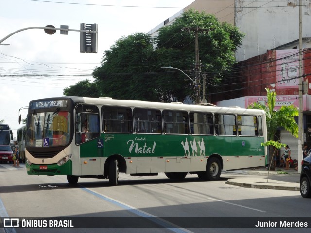 Transportes Cidade do Natal 7 041 na cidade de Natal, Rio Grande do Norte, Brasil, por Junior Mendes. ID da foto: 11892395.