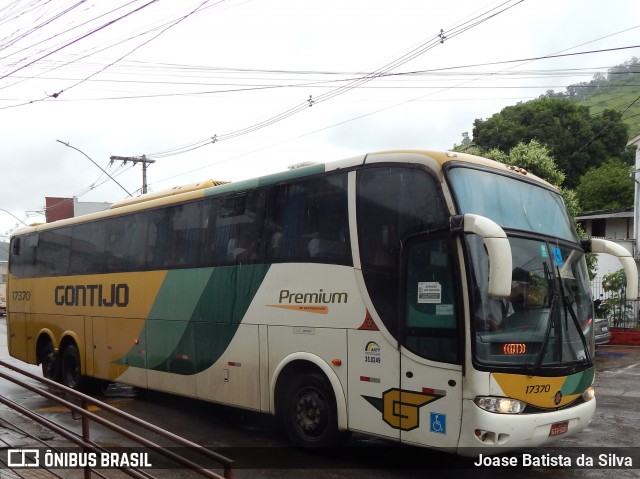 Empresa Gontijo de Transportes 17370 na cidade de Timóteo, Minas Gerais, Brasil, por Joase Batista da Silva. ID da foto: 11892763.