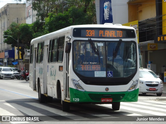 Transportes Cidade do Natal 7 129 na cidade de Natal, Rio Grande do Norte, Brasil, por Junior Mendes. ID da foto: 11892341.
