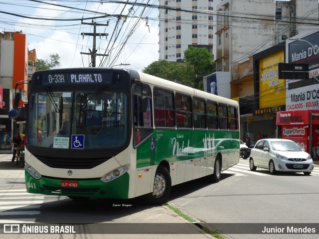 Transportes Cidade do Natal 7 041 na cidade de Natal, Rio Grande do Norte, Brasil, por Junior Mendes. ID da foto: 11892353.