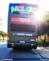 Berengo Viagens 3809 na cidade de Rio de Janeiro, Rio de Janeiro, Brasil, por Berengo Onibus. ID da foto: :id.