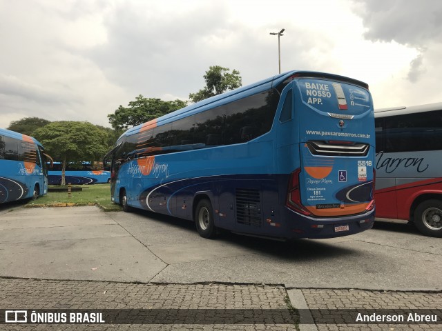 Empresa de Ônibus Pássaro Marron 5518 na cidade de São Paulo, São Paulo, Brasil, por Anderson Abreu. ID da foto: 11895316.