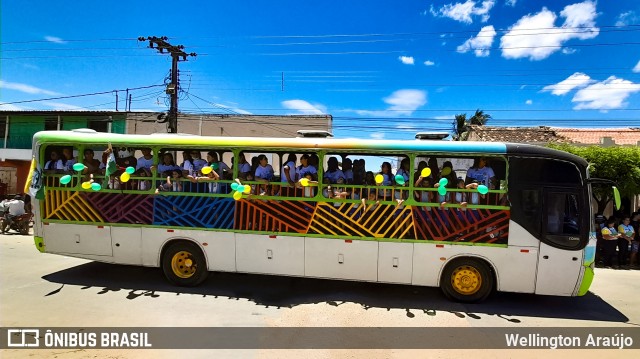 Joybus Brasil - Trenzinho Lizana 1E45 na cidade de Capistrano, Ceará, Brasil, por Wellington Araújo. ID da foto: 11895461.