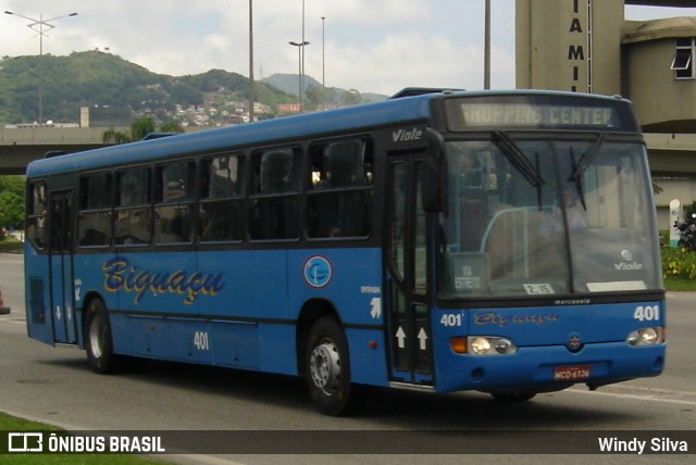 Biguaçu Transportes Coletivos Administração e Participação 401 na cidade de Florianópolis, Santa Catarina, Brasil, por Windy Silva. ID da foto: 11894612.