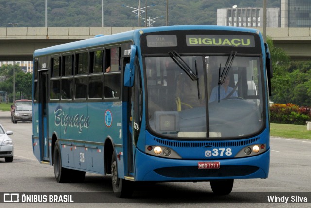Biguaçu Transportes Coletivos Administração e Participação 378 na cidade de Florianópolis, Santa Catarina, Brasil, por Windy Silva. ID da foto: 11894601.