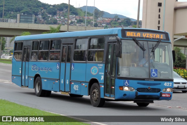 Biguaçu Transportes Coletivos Administração e Participação 422 na cidade de Florianópolis, Santa Catarina, Brasil, por Windy Silva. ID da foto: 11894618.