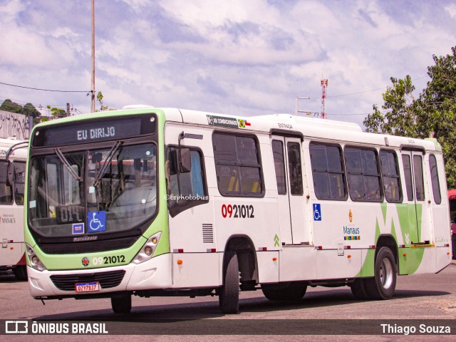 Auto Ônibus Líder 0921012 na cidade de Manaus, Amazonas, Brasil, por Thiago Souza. ID da foto: 11893843.