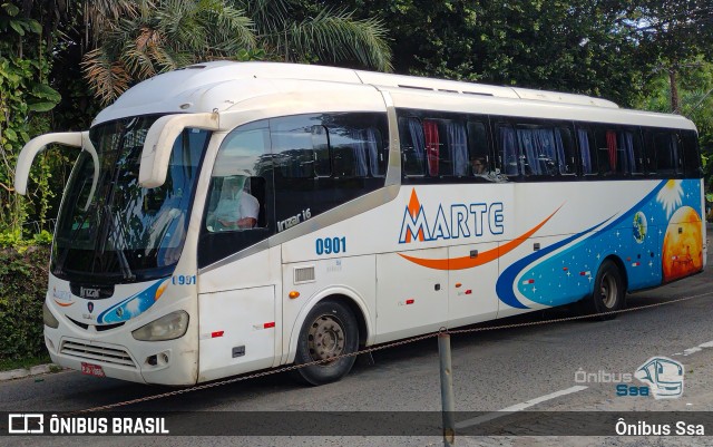 Marte Transportes 0901 na cidade de Salvador, Bahia, Brasil, por Ônibus Ssa. ID da foto: 11895485.