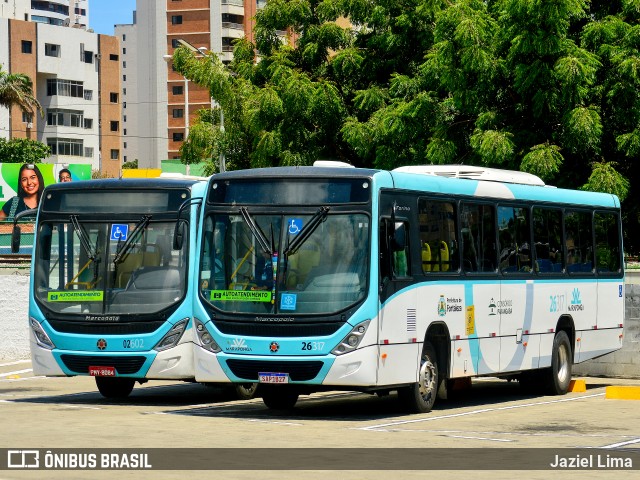 Maraponga Transportes 26317 na cidade de Fortaleza, Ceará, Brasil, por Jaziel Lima. ID da foto: 11896004.