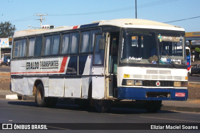 Eraldo Transportes 2398 na cidade de Vitória da Conquista, Bahia, Brasil, por Eliziar Maciel Soares. ID da foto: 11896887.