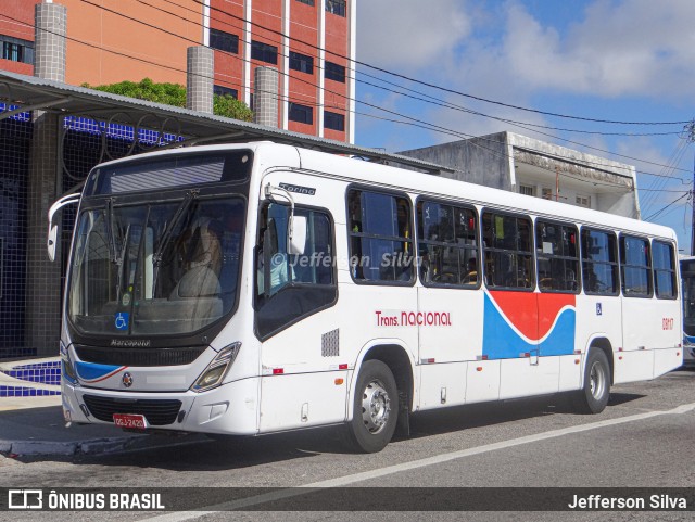 Transnacional Transportes Urbanos 08117 na cidade de Natal, Rio Grande do Norte, Brasil, por Jefferson Silva. ID da foto: 11897359.
