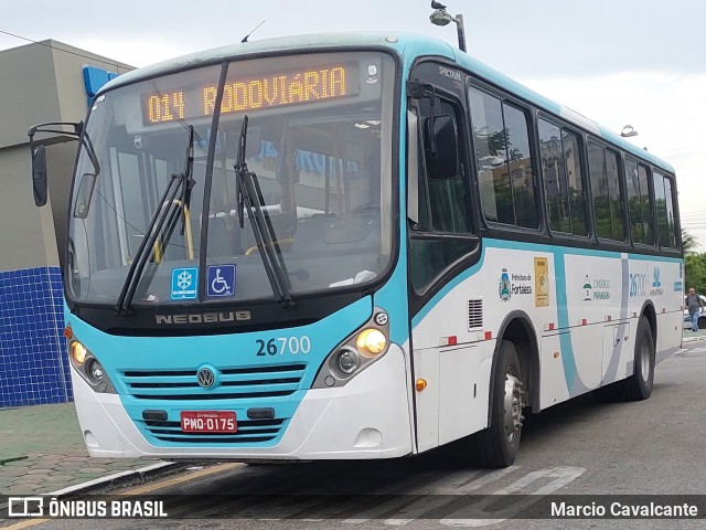 Maraponga Transportes 26700 na cidade de Fortaleza, Ceará, Brasil, por Marcio Cavalcante. ID da foto: 11897430.