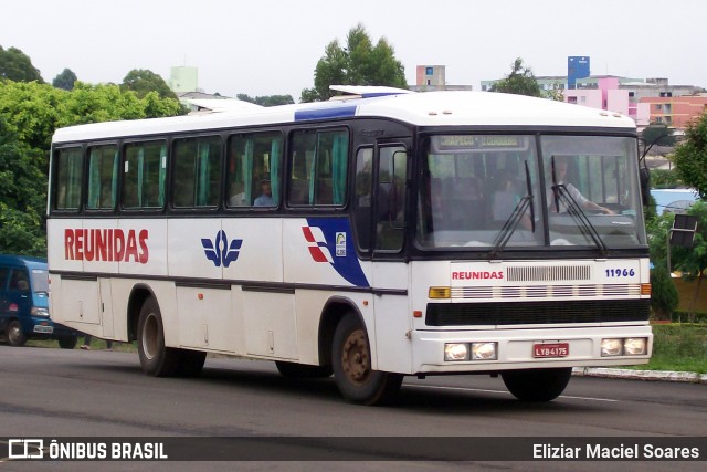 Reunidas Transportes Coletivos 11966 na cidade de São Miguel do Oeste, Santa Catarina, Brasil, por Eliziar Maciel Soares. ID da foto: 11896945.