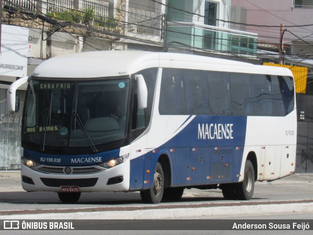 Rápido Macaense RJ 150.030 na cidade de Cabo Frio, Rio de Janeiro, Brasil, por Anderson Sousa Feijó. ID da foto: 11897976.