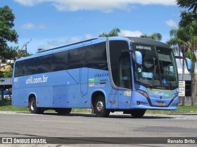 UTIL - União Transporte Interestadual de Luxo 9013 na cidade de Juiz de Fora, Minas Gerais, Brasil, por Renato Brito. ID da foto: 11899999.