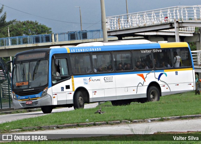 Transportes Futuro C30337 na cidade de Rio de Janeiro, Rio de Janeiro, Brasil, por Valter Silva. ID da foto: 11899482.