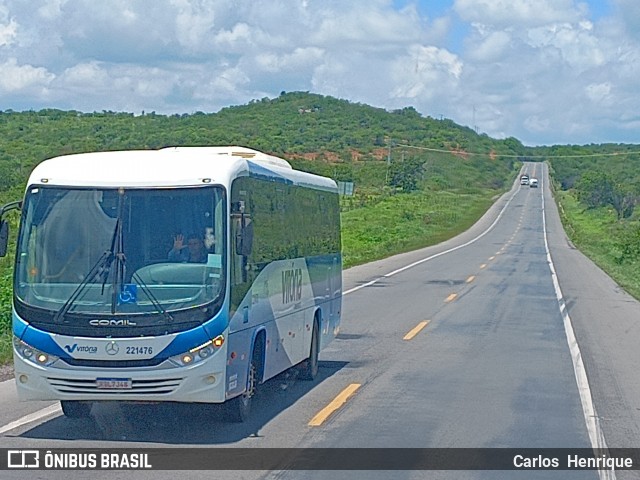 Vitória Transportes 221476 na cidade de Itatim, Bahia, Brasil, por Carlos  Henrique. ID da foto: 11900205.