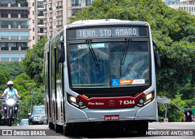 Viação Gatusa Transportes Urbanos 7 6344 na cidade de São Paulo, São Paulo, Brasil, por HENRIQUE ANTUNES. ID da foto: 11900195.